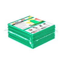 Мешки для мусора 160 л, зеленые, в пачке 10 шт., ПВД, 40 мкм, 900х1100 мм, i-Bag в Каменск-Уральском
