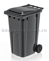 Контейнер для мусора 240 л серый облегченный 240 серый в Каменск-Уральском