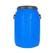 Бочка пластиковая 65 л Quadro с хомутом в Каменск-Уральском