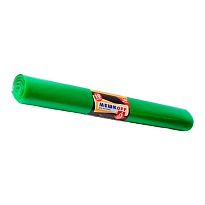 Мешки для мусора 180 л, зеленые, в рулоне 10 шт., ПВД, 50 мкм, 1100х900 мм, МЕШКОFF, 4458 в Каменск-Уральском